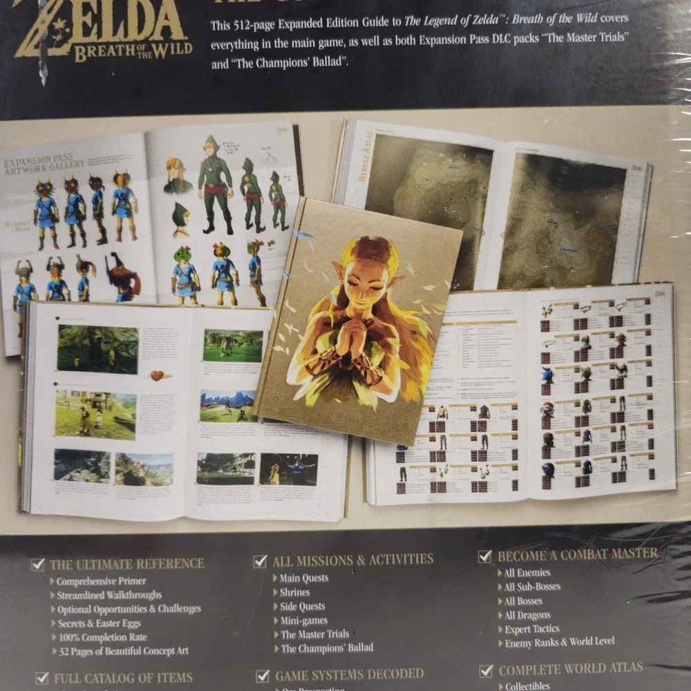 The Legend of Zelda Breath of the Wild Complete Official Guide Expanded Edition